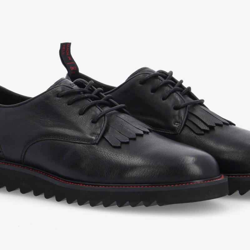 RIPPLE DERBY M - PREMIUM LEATHER - NOIR